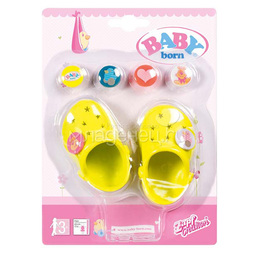 Обувь для кукол Zapf Creation Baby Born Сандали фантазийные в ассортименте (6 видов)