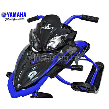 Снегокат YAMAHA YM13001 Apex Snow Bike Titanium Black/Blue 13