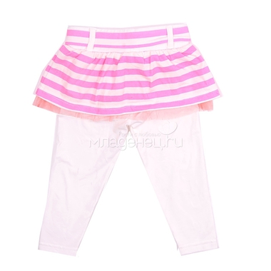 Комплект FOX Фокс для девочки: бриджи, юбка цвет неоновый розовый с 6 до 12 мес. 1