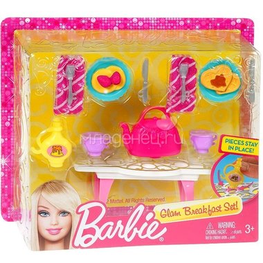 Игровой набор Barbie Мини-набор элементов декора X7933 0