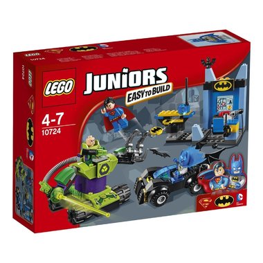Конструктор LEGO Junior 10724 Бэтмен и Супермен против Лекса Лютора 0