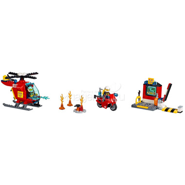 Конструктор LEGO Junior 10685 Чемоданчик Пожар 1