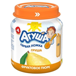 Пюре Агуша фруктовое 115 гр Груша (с 4 мес)