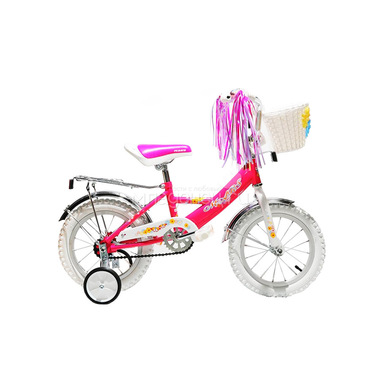 Велосипед Mars 12" С1201 Темно розовый 0