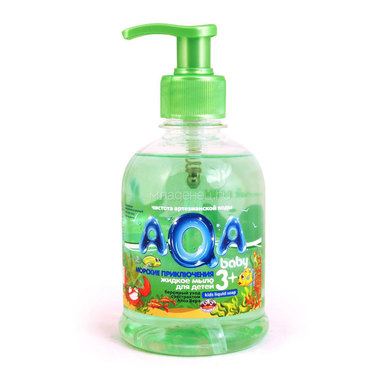 Жидкое мыло AQA baby Морские приключения 300 мл 0
