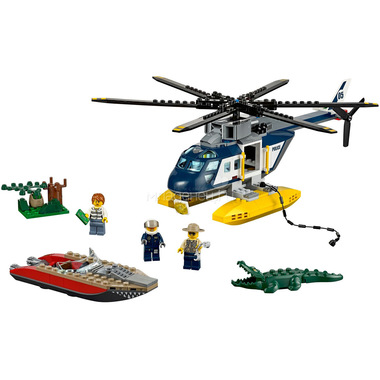 Конструктор LEGO City 60067 Погоня на полицейском вертолете 1