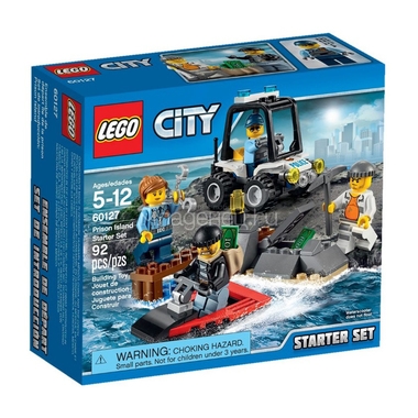 Конструктор LEGO City 60127 Набор для начинающих: Остров-тюрьма 1