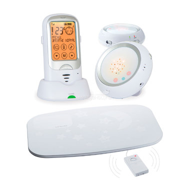 Радионяня Ramili Baby с двумя детскими блоками и монитором дыхания RA300DuoSP 0