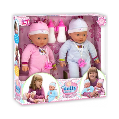 Кукла LOKO TOYS My Dolly Sucette близняшки 0