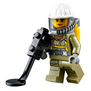 Конструктор LEGO City 60121 Грузовик Исследователей вулканов 2