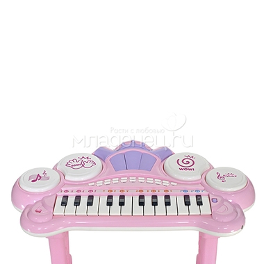 Музыкальный детский центр Everflo Пианино Розовый HS0356831 2
