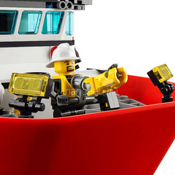 Конструктор LEGO City 60109 Пожарный катер