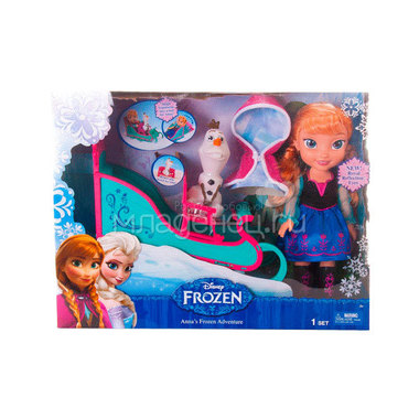 Набор кукол Disney Princess Холодное Сердце Приключение Анны 0