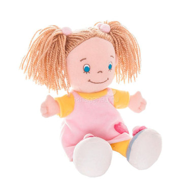 Мягкая игрушка AURORA Куклы 25 см Кукла девочка в розовом платье 0