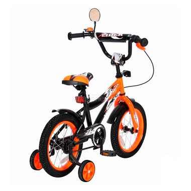 Велосипед двухколесный Velolider 14" Lider Shark 14A-1487 Оранжевый/Черный 2