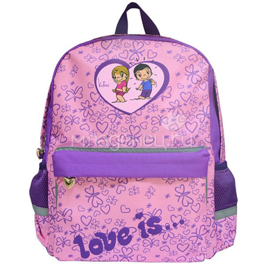 Рюкзак ACTION! LOVE IS фиолетовый 0