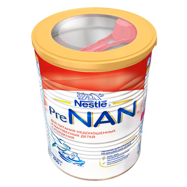 Молочная смесь Nestle Pre NAN 400 гр (с 0 мес) +Удобная ложка 1