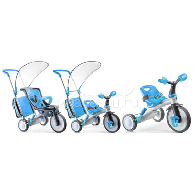 Велосипед Italtrike 3 в 1 Evolution Голубой 1