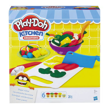 Игровой набор Play-Doh Приготовь и нарежь на дольки 0