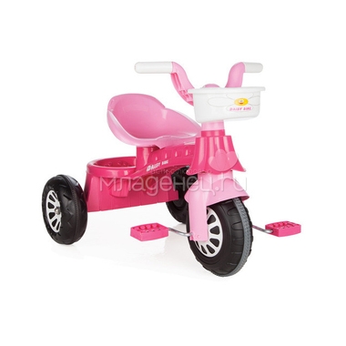 Велосипед трехколесный Pilsan Daisy Bike розовый 0