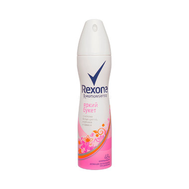 Дезодорант антиперспирант Rexona аэрозоль яркий букет 150 мл 0
