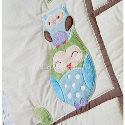 Комплект детского постельного белья Giovanni Shapito 7 предметов Summer Owls