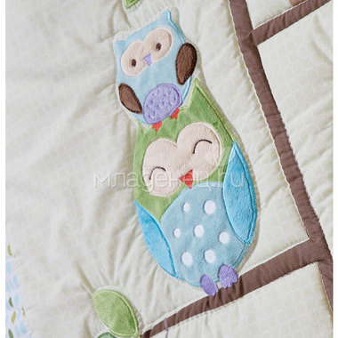 Комплект детского постельного белья Giovanni Shapito 7 предметов Summer Owls 8
