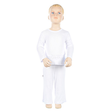 Пижама Наша Мама Be happy Для мальчика от 1,5 до 2 лет. (размер 92-52) белая с рисунком 0