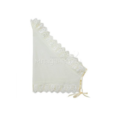 Платье Маргарита  для девочки, для крещения, цвет - Белый Размер 86 1