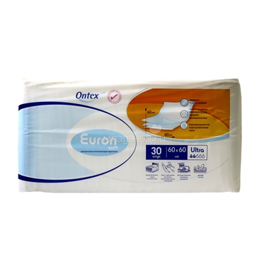 Пеленки Euron Soft Ultra 60х60 см (30 шт) 0