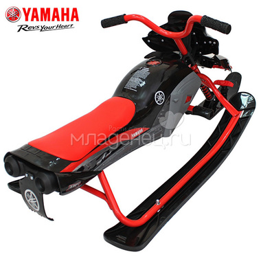 Снегокат YAMAHA YM13001 Apex Snow Bike Titanium Black/Red 10