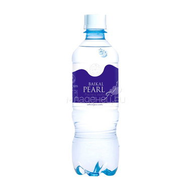 Вода природная Жемчужина Байкала (Baikal Pearl) Негазированная 0,5 л (пластик) 0