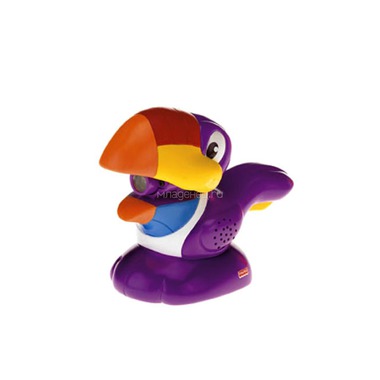 Развивающая игрушка Fisher Price Фонарик со звуковыми эффектами - Фиолетовая птичка 0