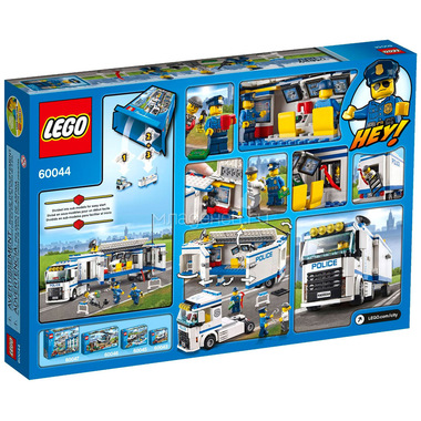 Конструктор LEGO City 60044 Выездной отряд полиции 1