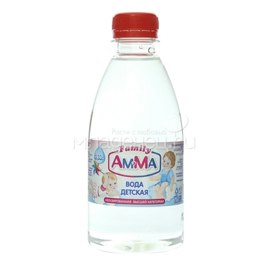 Вода детская Амма 0,33 л 0