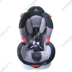 Автокресло Baby Care ESO Sport Premium Черное с темно серым велюр