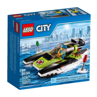 Конструктор LEGO City 60114 Гоночный катер 1