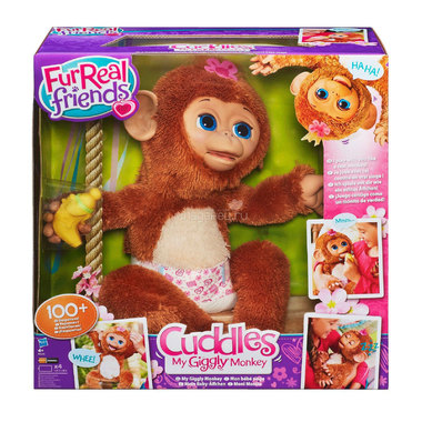 Интерактивная игрушка Furreal Friends Смешливая обезьянка 3