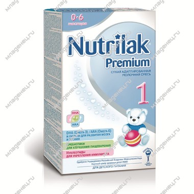 Заменитель Nutrilak Premium 350 гр 1 с 0 мес. 0