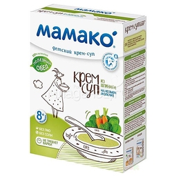 Крем-суп Mamako на козьем молоке 150 гр Шпинат (с 8 мес)