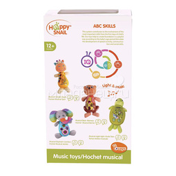 Музыкальная игрушка Happy Snail Берни