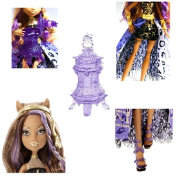 Кукла Monster High Куклы серии Марокканская вечеринка 13 желаний Clawdeen Wolf
