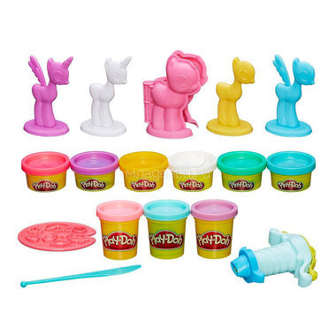 Игровой набор Play-Doh Создай любимую пони 0
