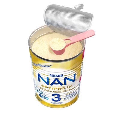 Детское молочко Nestle NAN Premium Гипоаллергенный 400 гр №3 (с 12 мес) 3