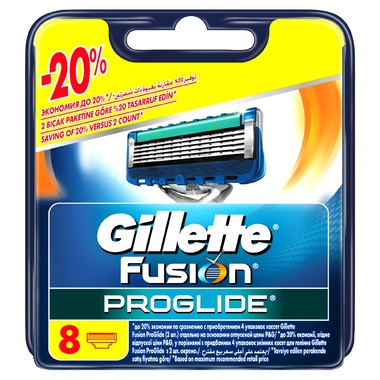 Сменные кассеты для бритья Gillette Fusion ProGlide 8 шт 0