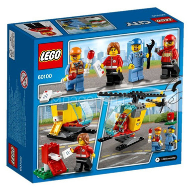 Конструктор LEGO City 60100 Набор для начинающих Аэропорт 1