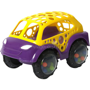 Машинка-неразбивайка Baby Trend Желто-Фиолетовый 0