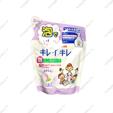 Мыло жидкое для рук Lion KireiKirei с цветочным ароматом (запасная упаковка) 200 мл 0