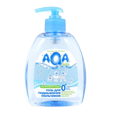 Средство для подмывания AQA baby для мальчиков 300 мл 0
