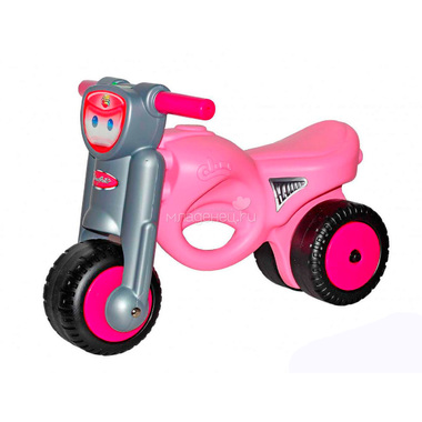 Каталка-мотоцикл Coloma Мини-мото Pink 0